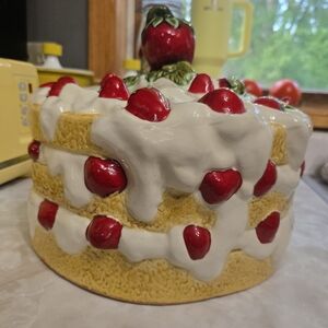 Strawberry Shortcake Cake Topper